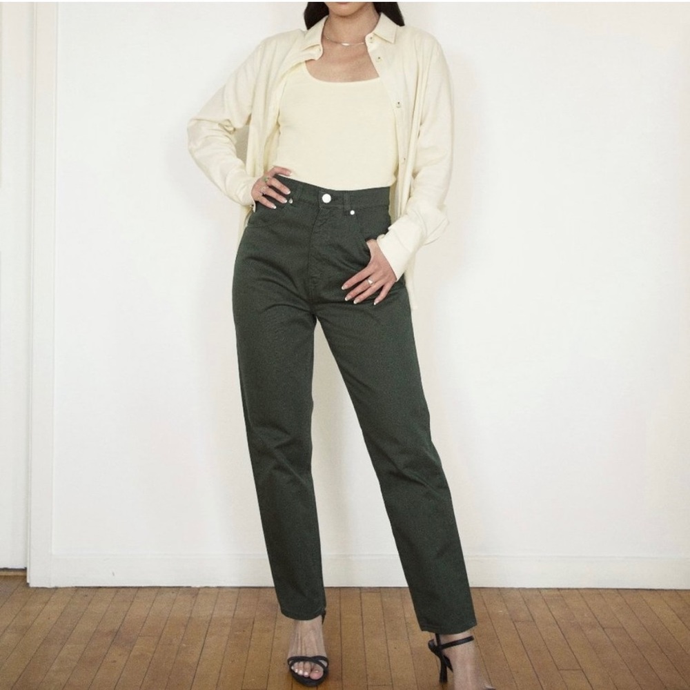 KOTN High Waist Tapered Trousers in size 0